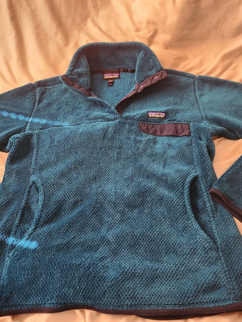 Patagonia Women's Teal Fleece Pullover